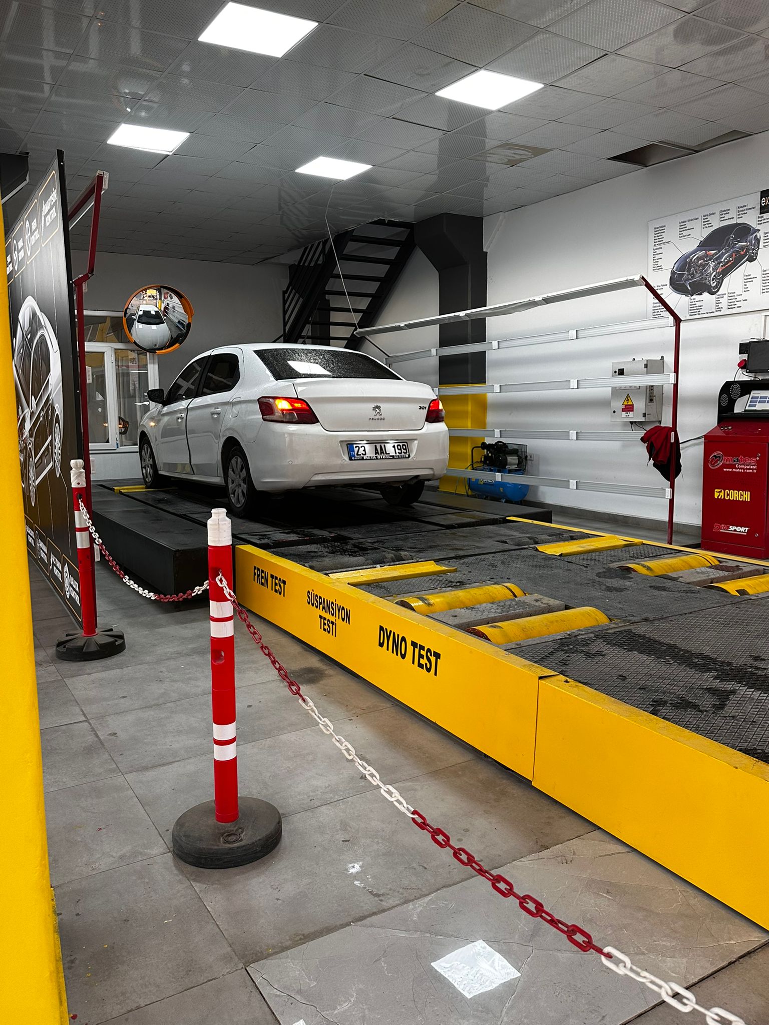 Dyno motor performans test cihazı